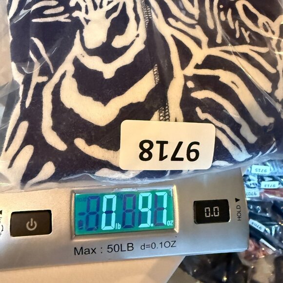 Lilly Pulitzer Women XS Preston French Terry Dress Mini Zebra Print Navy Blue - Picture 9 of 9